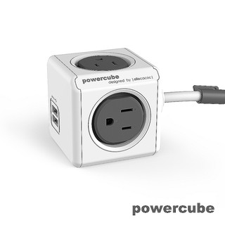 【荷蘭PowerCube】戶外分享擴充插座-USB兩用延長線1.5m《屋外生活》露營 野營 野餐
