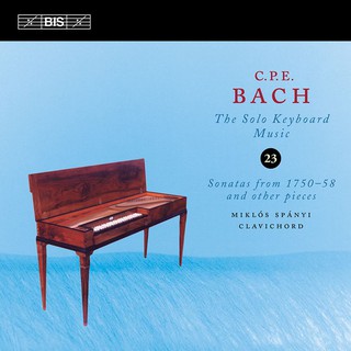 (BIS) CPE 巴哈 鍵盤音樂獨奏第23集 CPE Bach CD1763