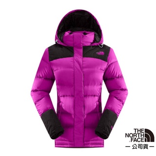 【美國 The North Face】特惠價》女款 800FPl 超輕保暖鵝絨連帽羽絨外套 CTV7 紫紅/宇宙藍 V