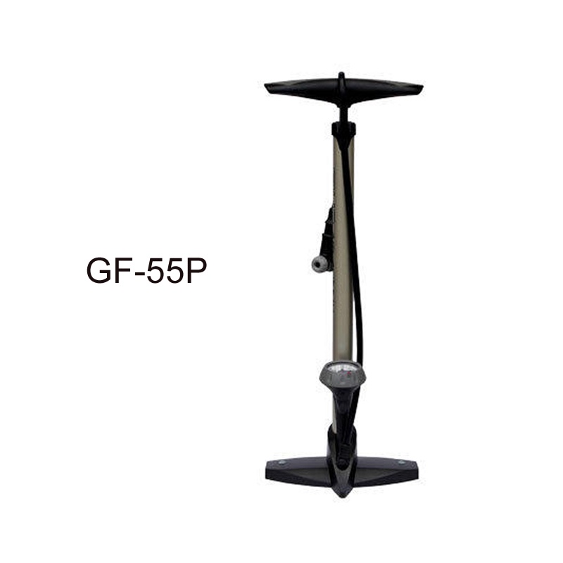 GIYO GF-55P 自行車直立式高壓打氣筒 可達160PSI聰明氣嘴 [04004503]【飛輪單車】