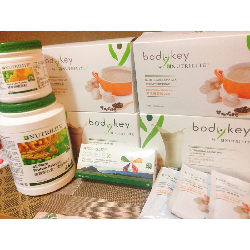 安麗bodykey蛋白質代餐營養飲品 新上市口味巧克力 苺果 咖啡拿鐵 黑胡椒磨菇 訂單註明口味 謝謝 蝦皮購物