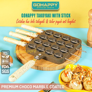 Bestseller TAKOYAKI 蛋糕模具不粘 Gohappy premium marble Pan poffer