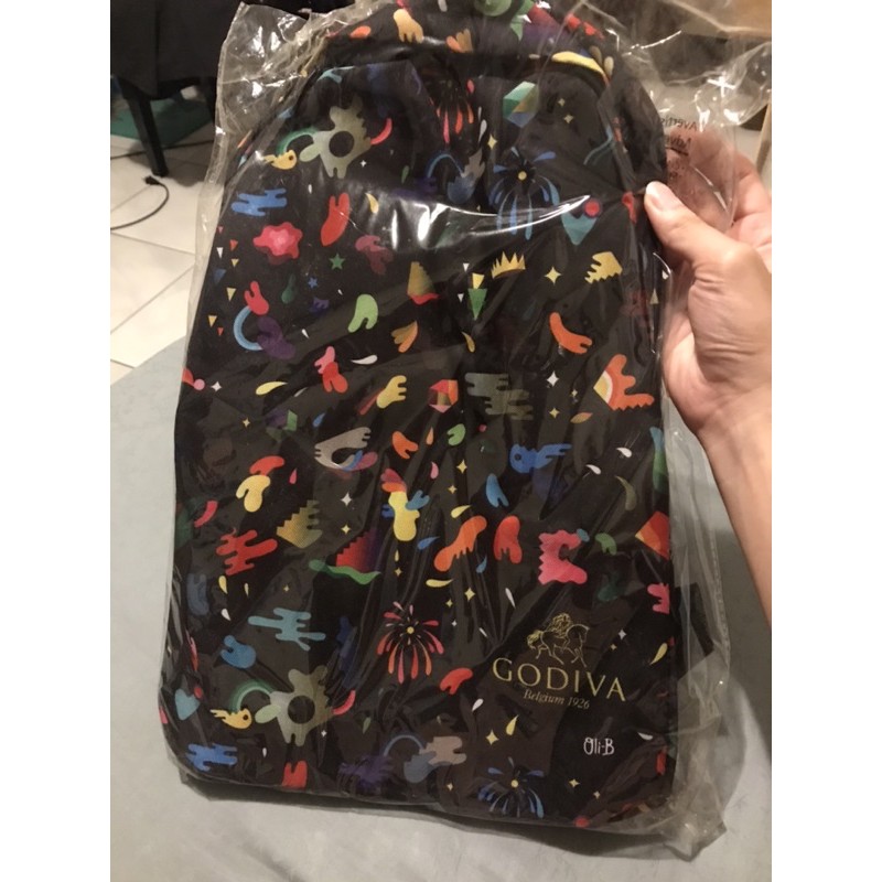 GODIVA 後背包 單層 全新