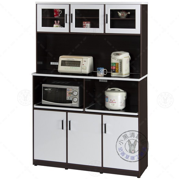 ～小黑清倉館～ 電器櫃CT-633(可挑色)大型、碗盤櫃、收納櫃、置物櫃、抽屜櫃、廚房櫃、餐具櫃~塑鋼櫃、塑鋼電器櫃