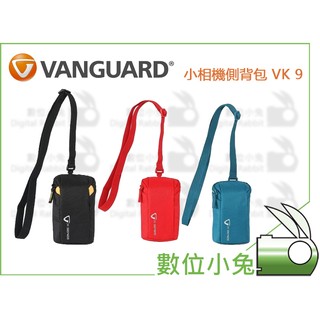 數位小兔【VANGUARD 精嘉 VK 9 黑】維京系列 小包 側背 相機包 攝影包 保護套 公司貨 側肩 A6300