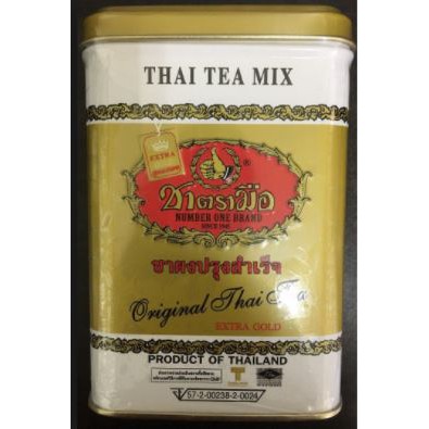 泰國 手標泰式茶 金色罐   THAI TEA MIX   50袋  2019-1-20 到期