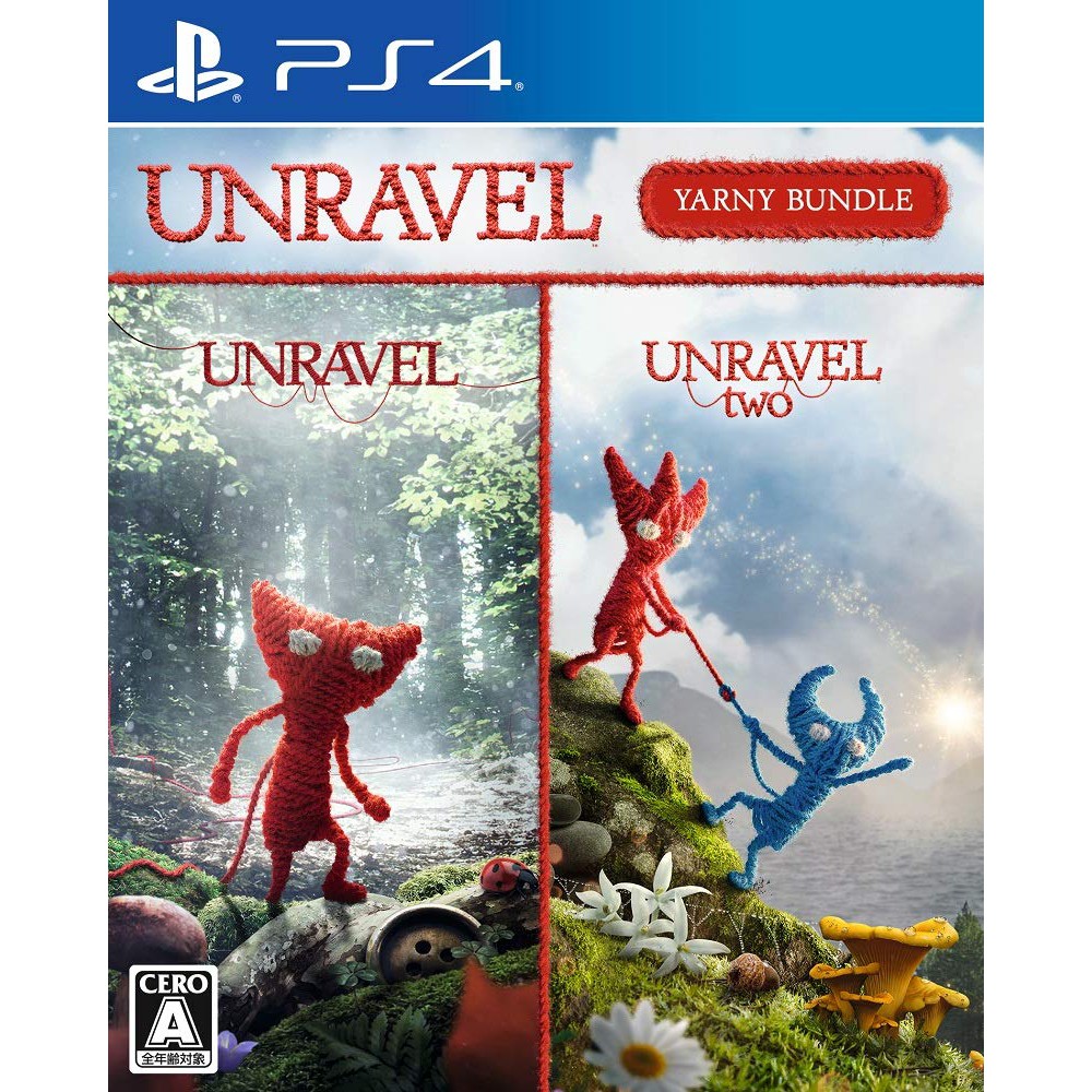 (全新現貨)PS4 毛線小精靈 1+2 Unravel 純日版