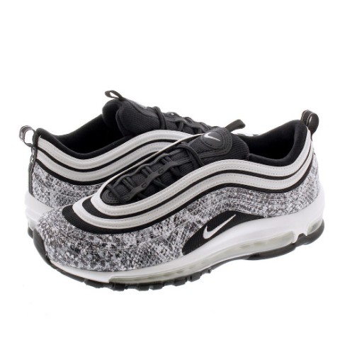 正品Nike Air Max 97 黑彈 蛇紋 復古 黑白 紋路 運動鞋 休閒 男女鞋 CT1549-001
