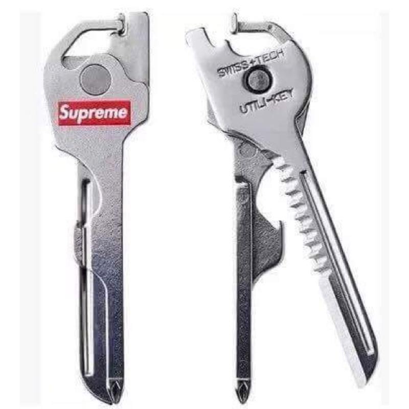 現貨 Supreme utili-key 14SS 多功能六合一 鑰匙刀 鑰匙圈 瑞士刀