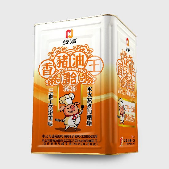 (TIEN-I 天一食品原料) 香豬油王 調合豬油 15kg/桶