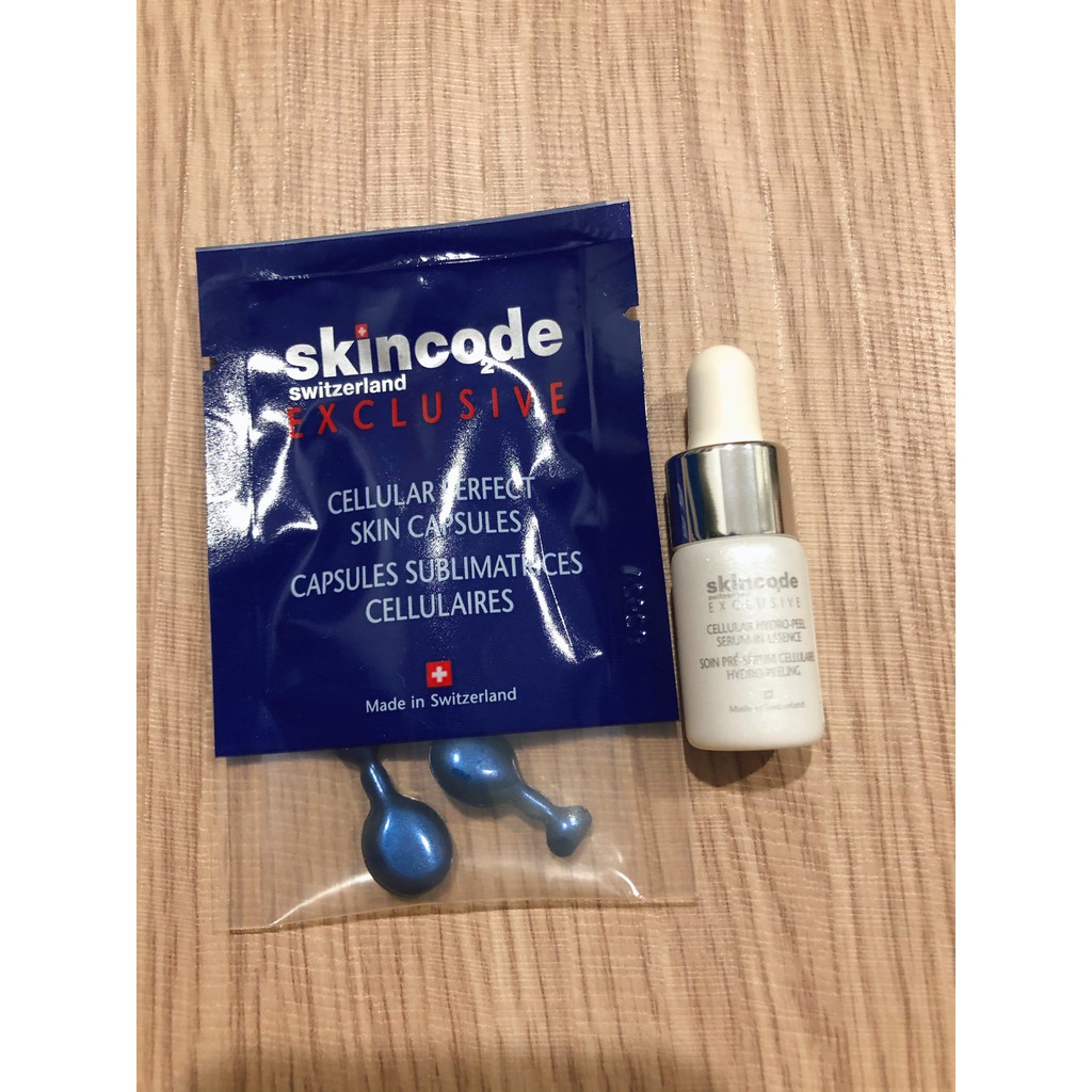 skincode 瑞士之鑰 極緻賦活時空膠囊(2顆)/ACR 白金極光能量精華3ml