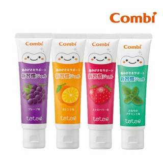 日本 Combi teteo 幼童含氟牙膏 30g【金寶貝】