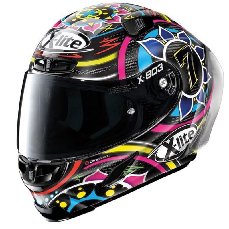 X-Lite X-803 RS Ultra Carbon DAVIES 碳纖維 頂級選手 彩繪 全罩式安全帽