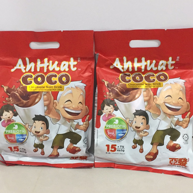 便宜售-AhHuat亞發coco巧克力麥芽飲料/Milo美祿