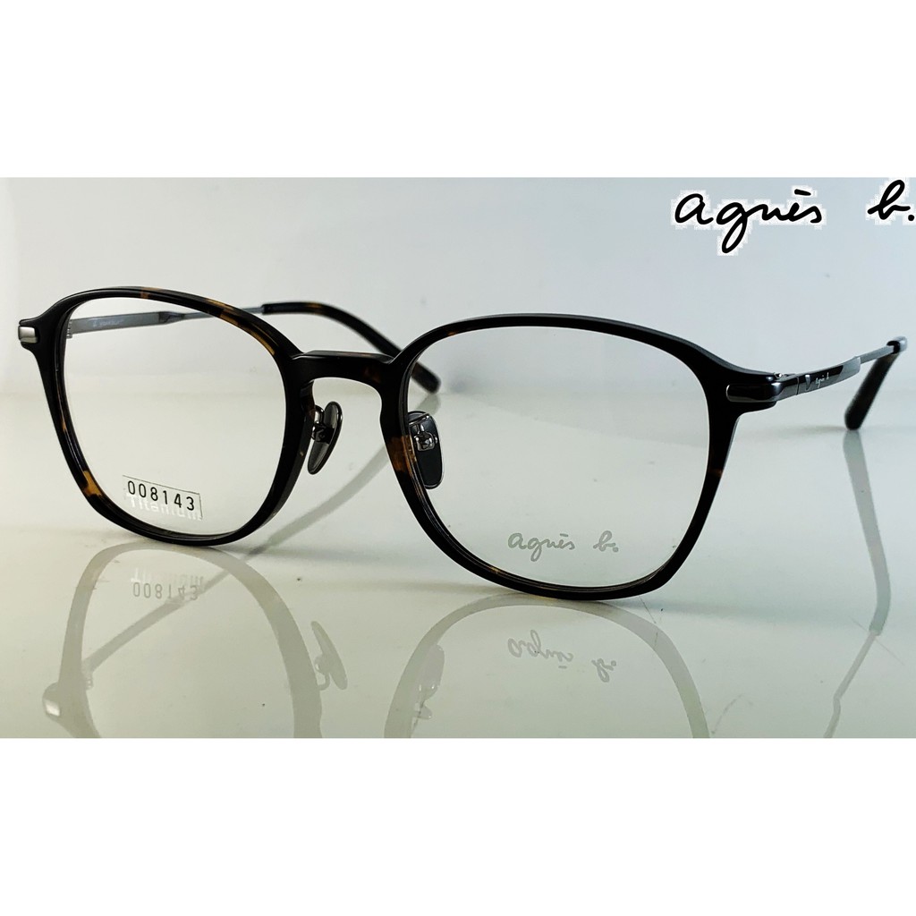 ☆高雄眼鏡站☆全新正品 純鈦 agnes b. AB60044 C2