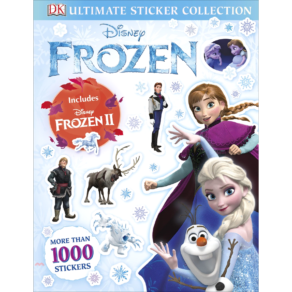 Ultimate Sticker Collection :Disney Frozen 動動手貼紙書：冰雪奇緣（外文書）