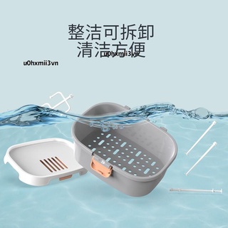 🌟優惠價🌟奶瓶收納箱 嬰兒奶瓶收納箱便攜式大號寶寶餐具儲存盒奶瓶瀝水帶蓋防塵晾乾架u0hxmii3vn