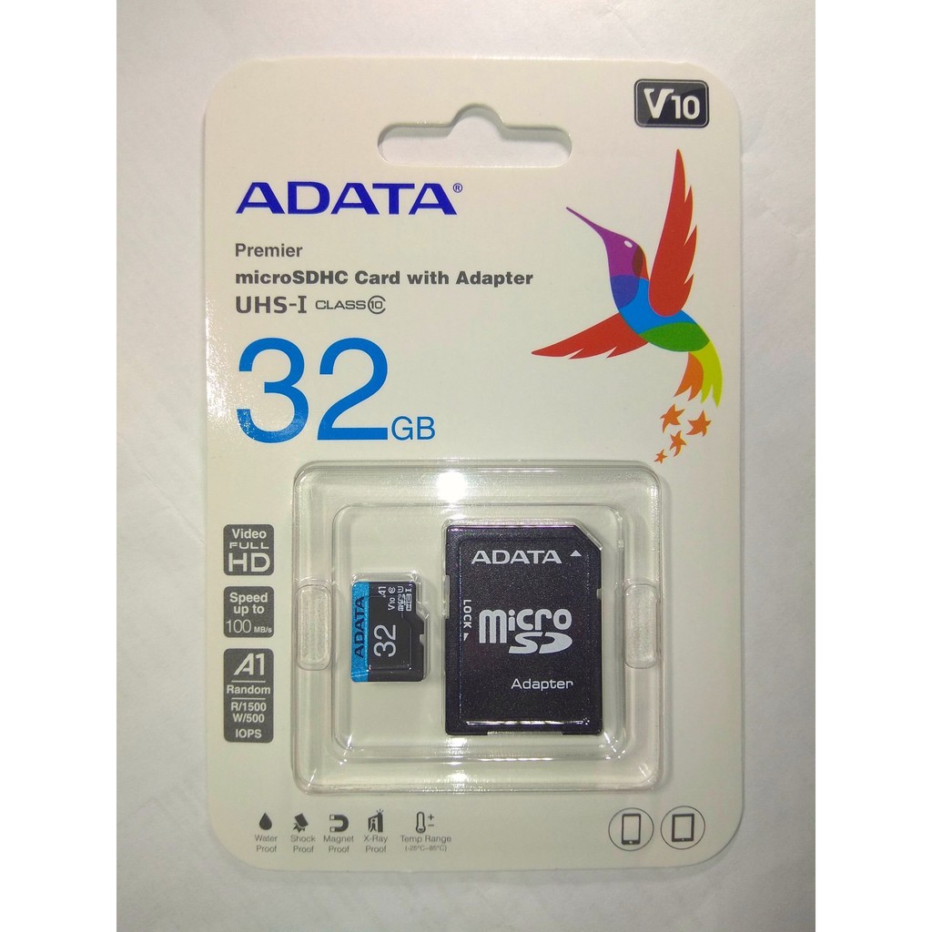 台灣威剛(藍卡) 小記憶卡 32G (32GB) ADATA原廠公司貨,micro SD(TF),C10 U1