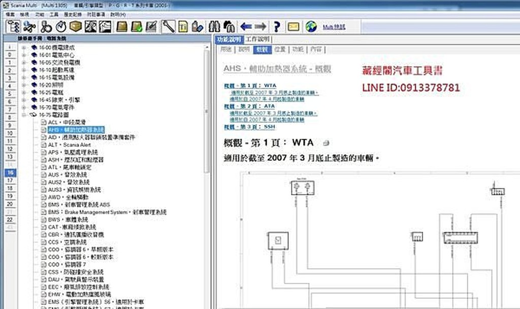 Scania維修手冊 電路圖手冊 零件光碟multi Epc新凱15 10 料號 分解圖 拖車頭卡車巴士 蝦皮購物