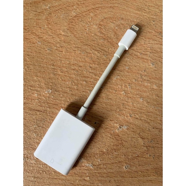 二手 Apple蘋果原廠 Lightning轉SD卡 iPhone iPad 讀卡機 A1595