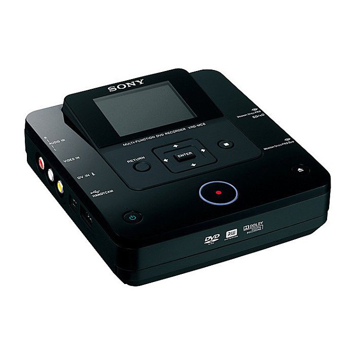 SONY 轉錄器 VRD-MC6 燒錄機 無需電腦 多功能影音轉錄器 2.7 吋彩色 LCD 液晶螢幕, 近全新