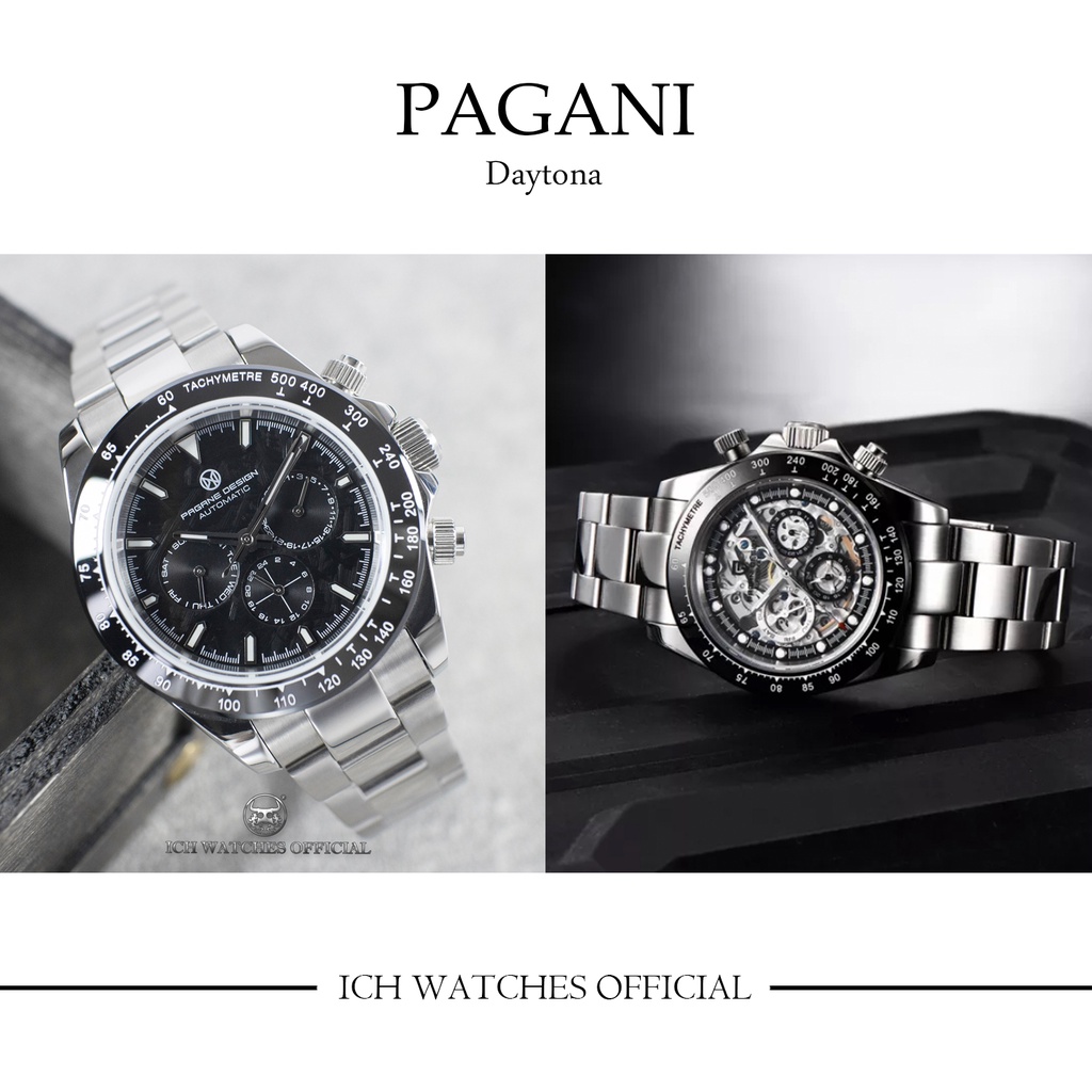 美國Pagani Design Daytona迪通拿系列賽車三眼計時錶-男錶女錶石英錶機械錶生日禮物父親節禮物情人節