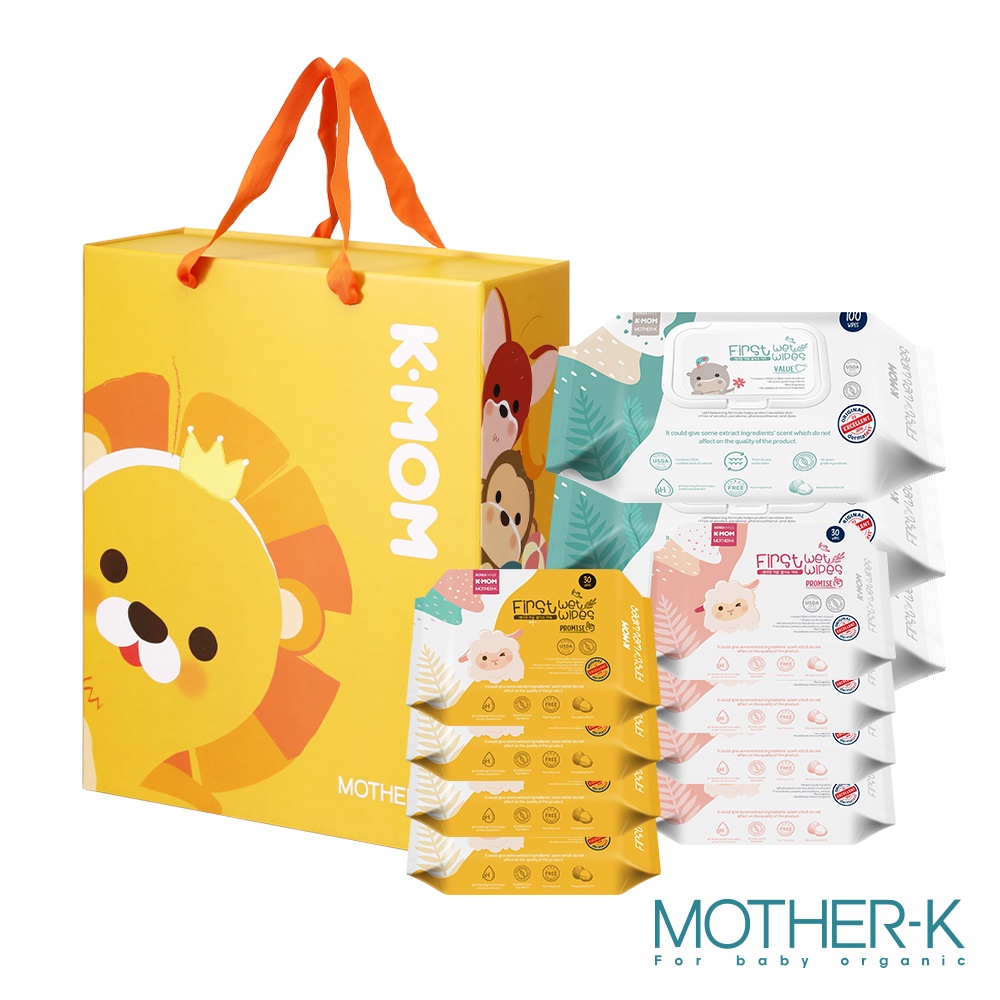 韓國MOTHER-K 濕紙巾禮盒/彌月禮盒