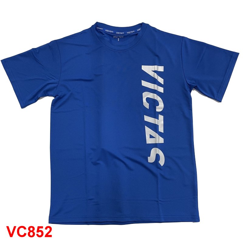 VICTAS球衣VC-852藍色桌球服(千里達桌網)