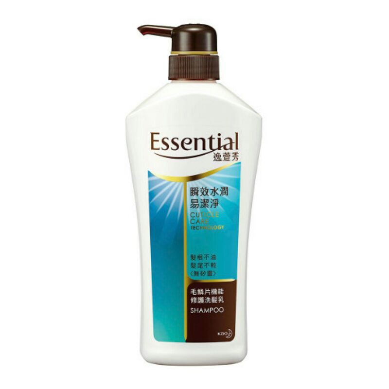 Essential 逸萱秀 瞬效水潤易潔淨洗髮乳/潤髮膜 700ML