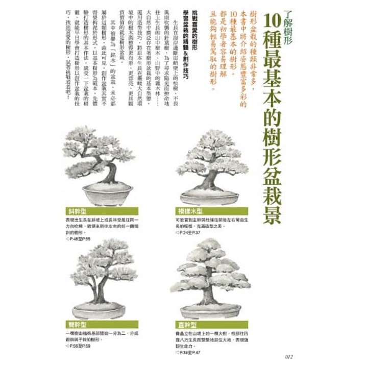 樹形盆栽入門書書書籍手作書diy 花藝書樹形盆栽 建燁針車行縫紉拼布裁縫 蝦皮購物