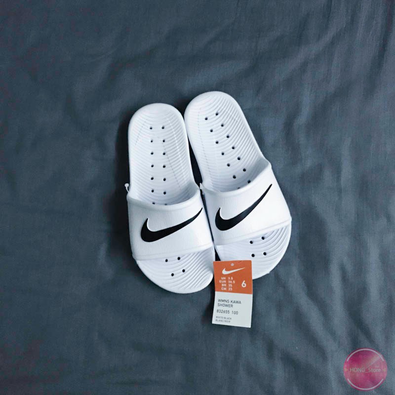 【 Hong__Store 】Nike WMNS Kawa Shower White 防水托鞋 白 832655-100