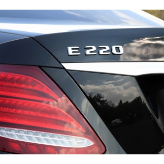 【JR 佳睿精品】19-up Benz E220 原廠型 鍍鉻 改裝 字體 字標 標誌 字標 後車廂字體 精品 W213