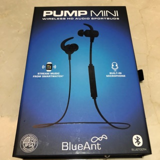 BlueAnt Pump Mini 藍芽耳機 近全新 已消毒 出貨附酒精棉片