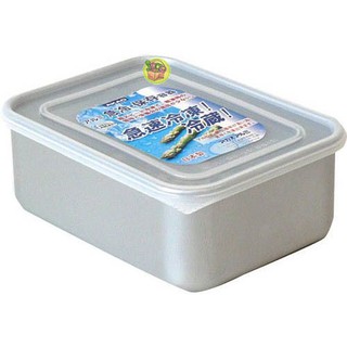 【JPGO日本購】日本製 Akao alumi 鋁製保冷保鮮盒 食材急速冷凍解凍~深型 大款 3.2L