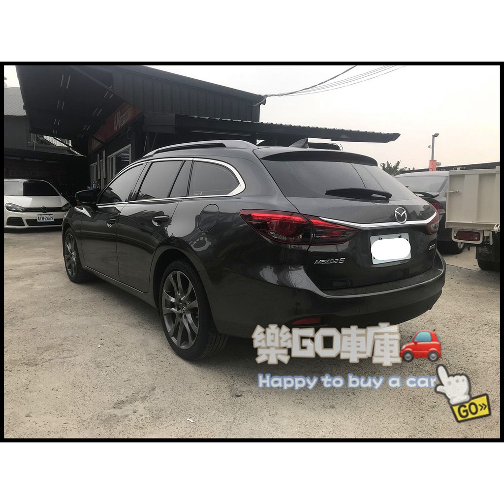 臉書搜尋 樂go車庫 專營熱門中古車二手mazda 2017年魂mazda6 Wagon 黑2 2 蝦皮購物