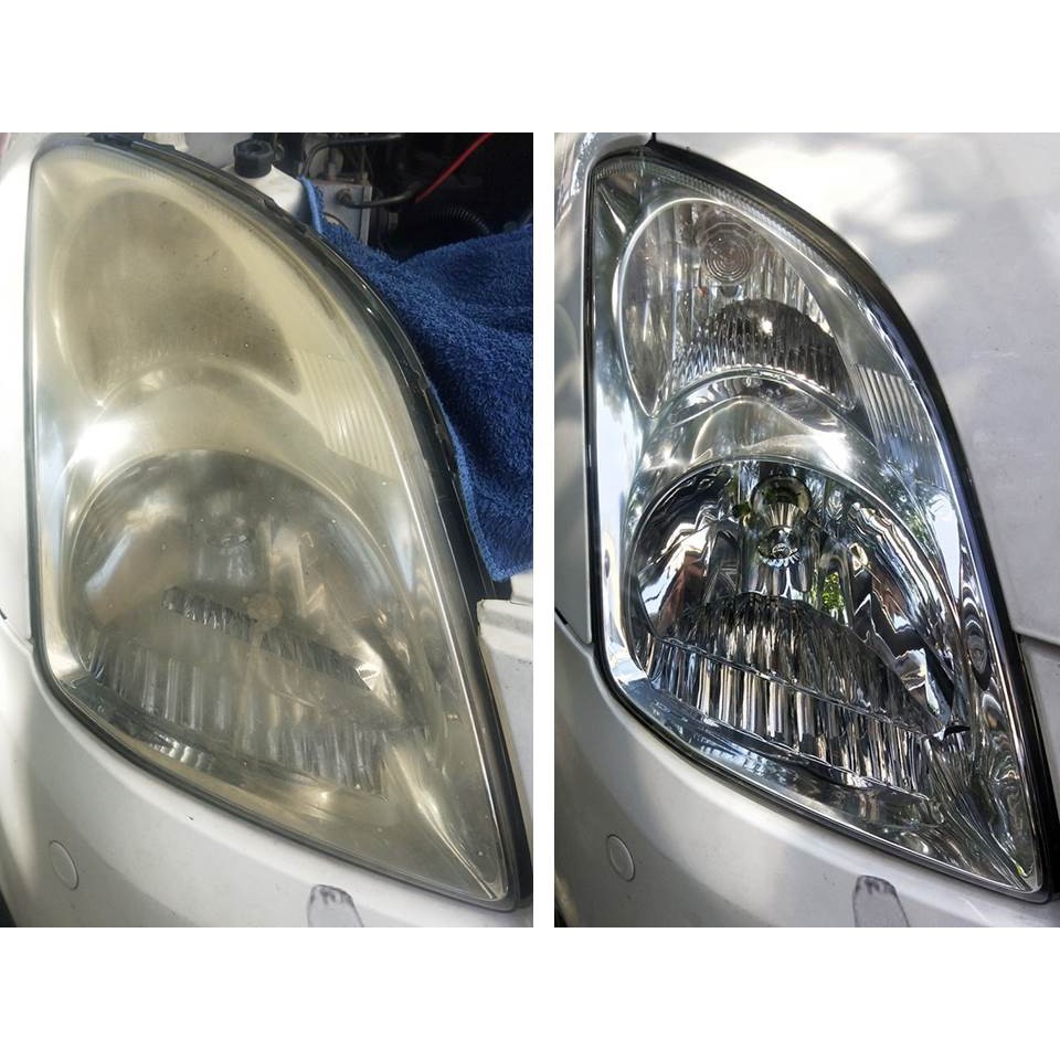 大燈快潔現場施工suzuki 鈴木swift 原廠車大燈泛黃霧化拋光修復翻新 蝦皮購物