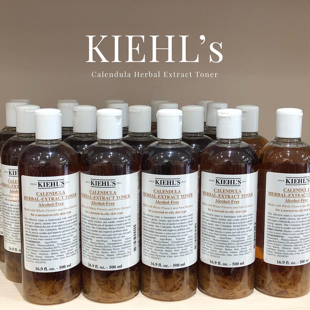 現貨US門市熱賣百罐🔥Kiehls契爾氏經典明星商品 金盞花化妝水500ml 只賣正品✈️機場免稅