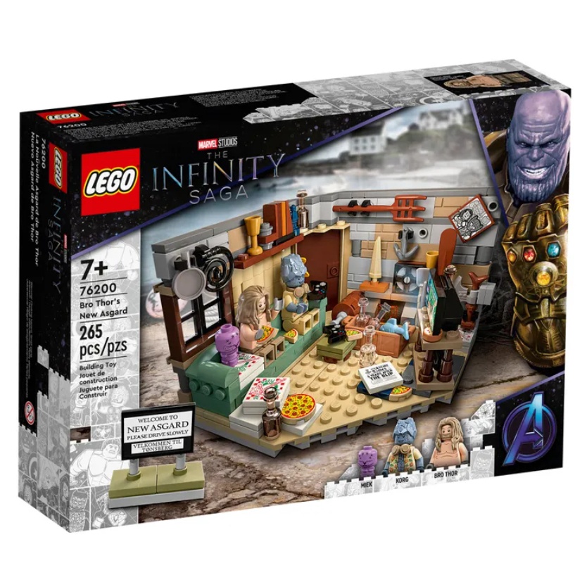 【甜心城堡】LEGO樂高 76200 Marvel超級英雄系列 胖索爾的新仙宮Bro Thor’s New Asgard