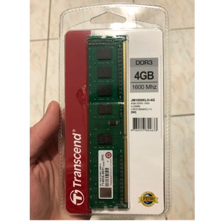 創見 DDR3 1600 4G X1 單面顆粒