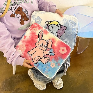 韓國紮染刺繡兔子小熊 ipad平板保護包 11吋收納包⭐WaBoa雜貨⭐現貨在臺天天出