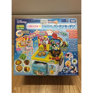 【預購】TAKARA TOMY 夢幻 迪士尼 神奇超市 廚房餐廳兩用組 Disney 米奇米妮 廚房 辦家家酒玩具