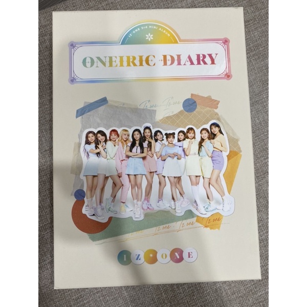 IZ*ONE IZONE Oneiric Diary 幻想日記 日記版 第三張迷你專輯 拆專 小卡