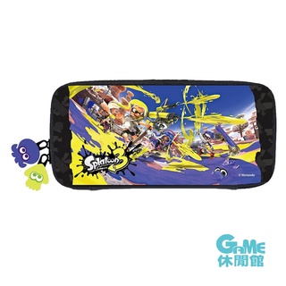 MaxGames NS EVA收納包 斯普拉遁3 漆彈3 Splatoon 3 A款 【現貨】【GAME休閒館】