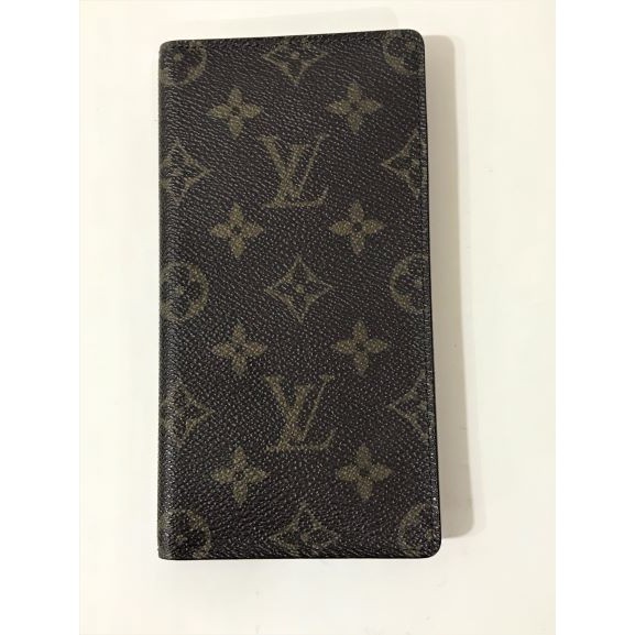 【Louis Vuitton 路易威登】經典Monogram花紋 記事本夾