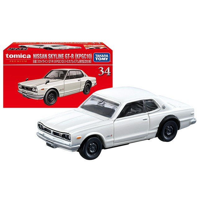 現貨正版takara Tomy Tomica 多美小汽車premium 34 日產skyline Gt R 蝦皮購物