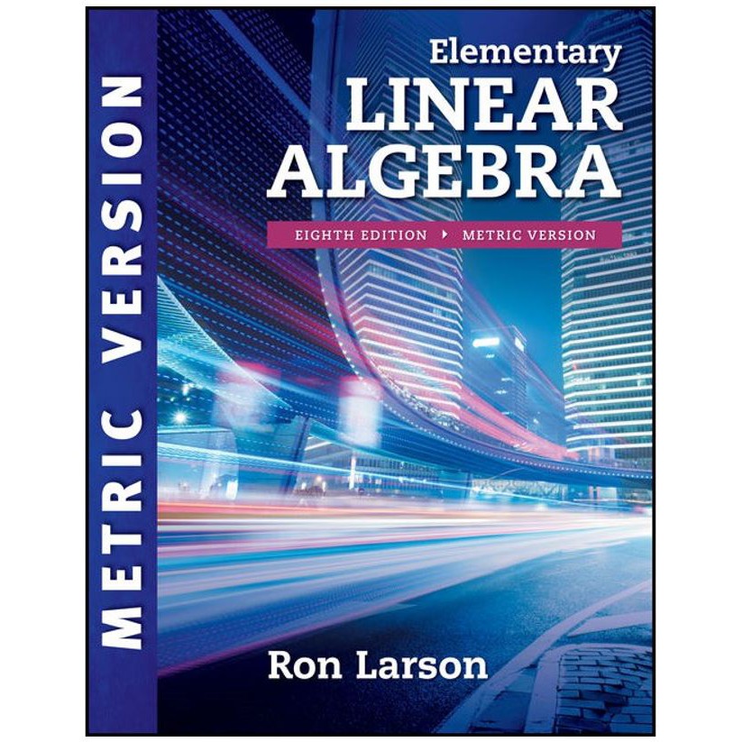 Elementary Linear Algebra 8E LARSON