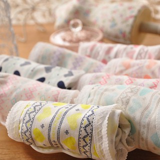 ❤ My Dear 貼身衣物小舖 ❤波西米亞風心型菱形內褲-K065