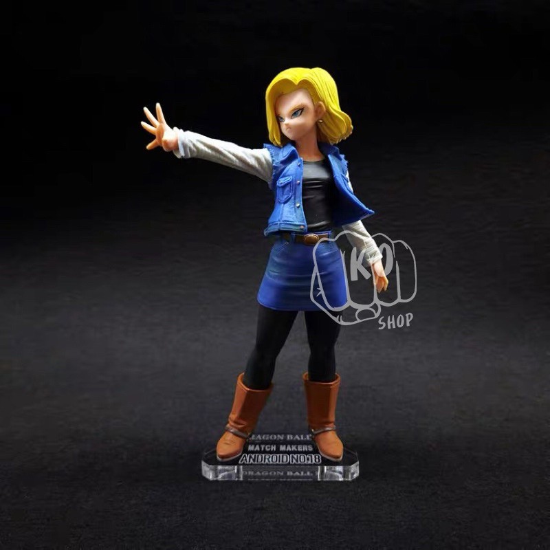 ⭐約束底座⭐ Match Makers 人造人 18號 七龍珠 非17號 21號 公仔底座  透明壓克力底座 魔術省空間