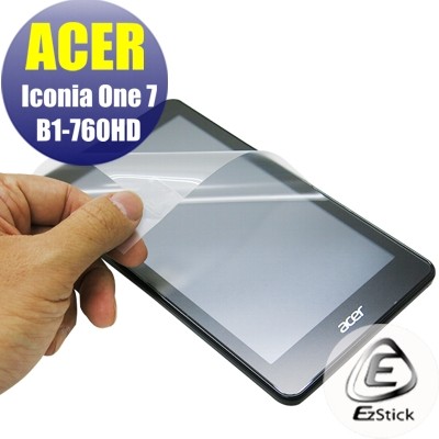 【Ezstick】ACER Iconia One 7 B1-760 靜電式平板液晶螢幕貼 (可選鏡面或高清霧面)