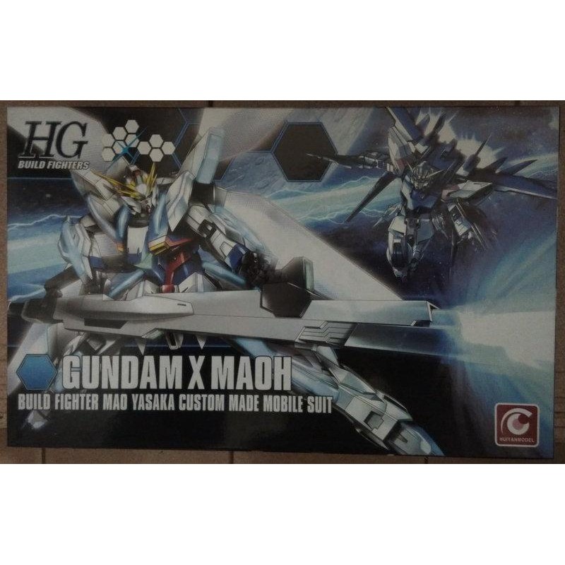 慧眼 X魔王 月光鋼彈 組裝模型 HG BF 003 鋼彈創鬥者 GUNDAM X MAOH DX